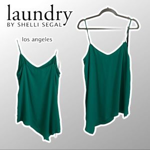 ⭐️CLEARANCE⭐️ Laundry Shelli Segal Green Tank Top